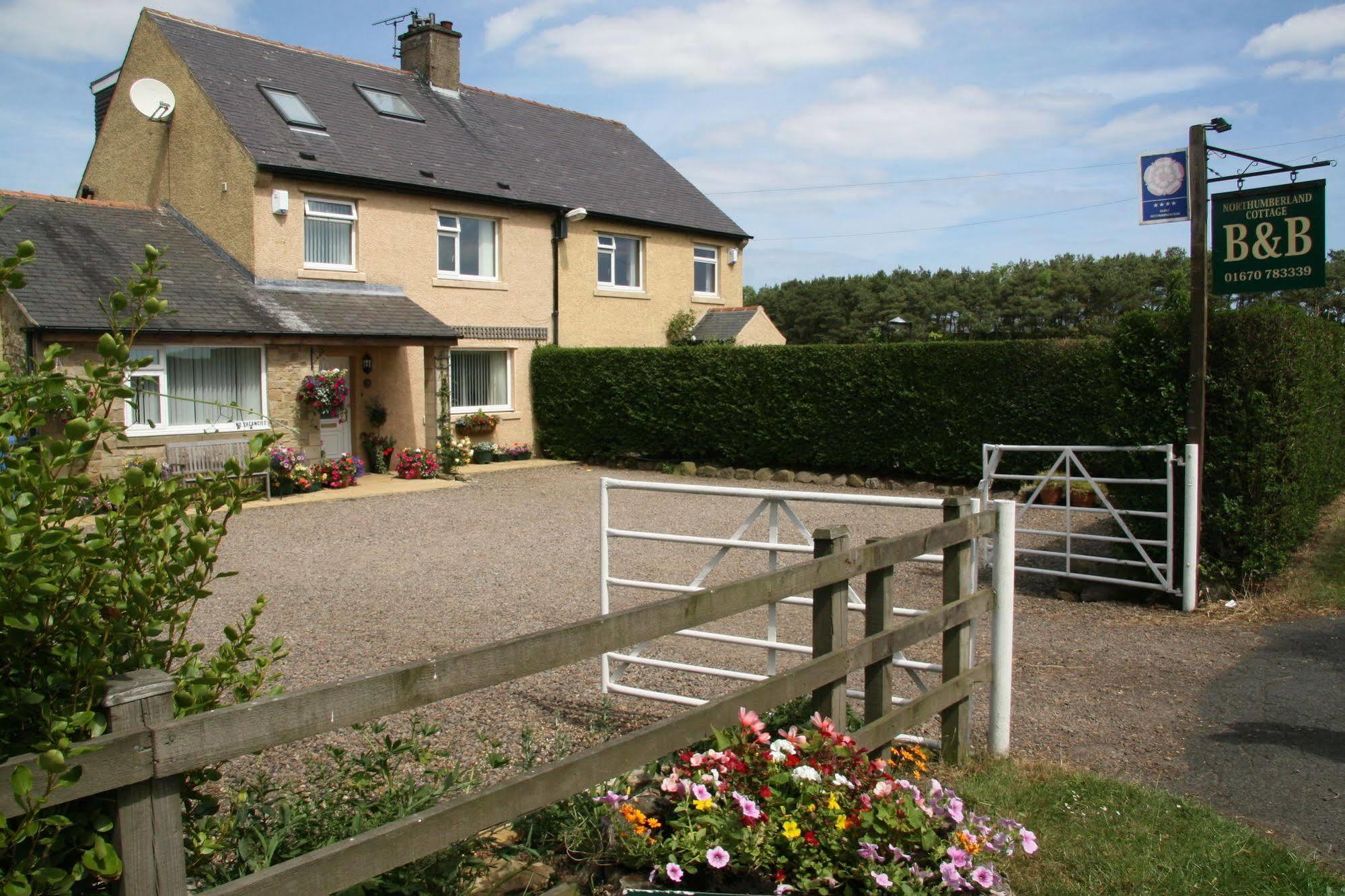 Northumberland Cottage B&B Acklington Exteriér fotografie